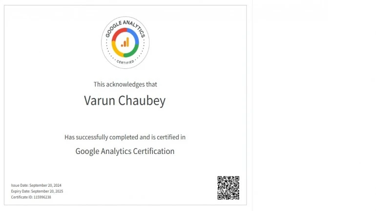 Google Data Analyst Certification